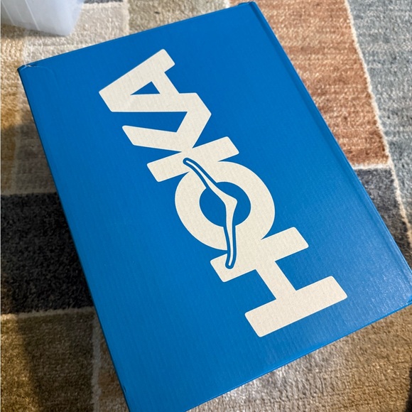 Hoka Outer Space and White Athletic Shoes main image 4